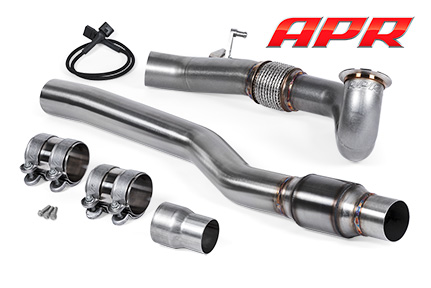 APR Downpipe exhaust installation in Adelaide